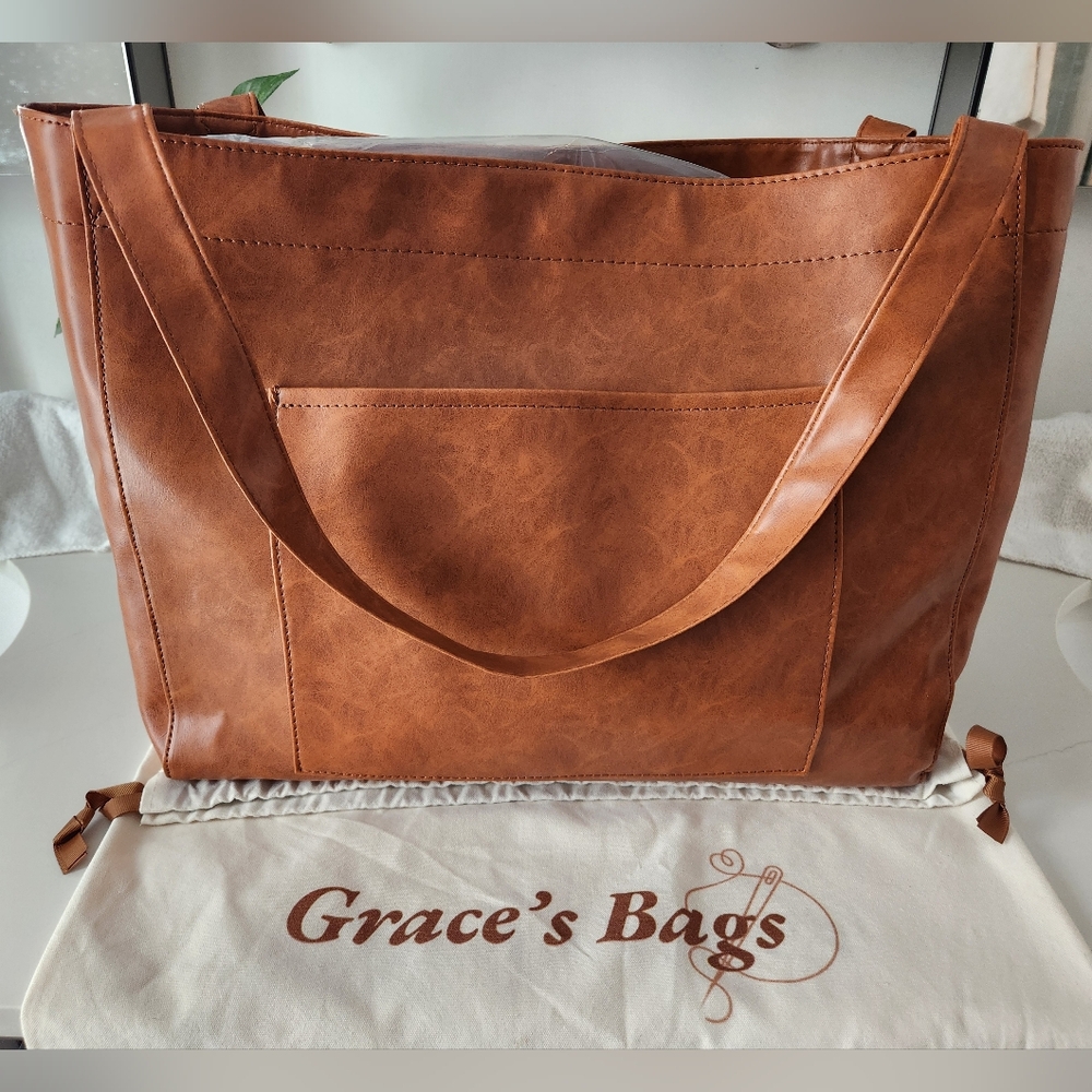 Grace's Luxe Soft Shoulder Bag- NWOT